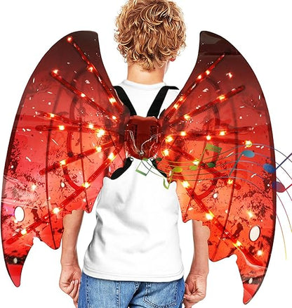 🪽Alas de mariposa con movimiento led🦋