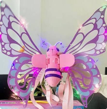 🪽Alas de mariposa con movimiento led🦋